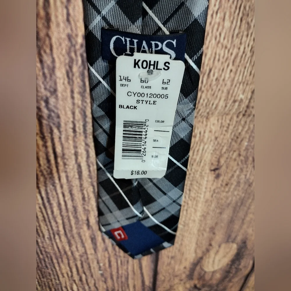 NWT Chaps Polyester Boy's Tie
